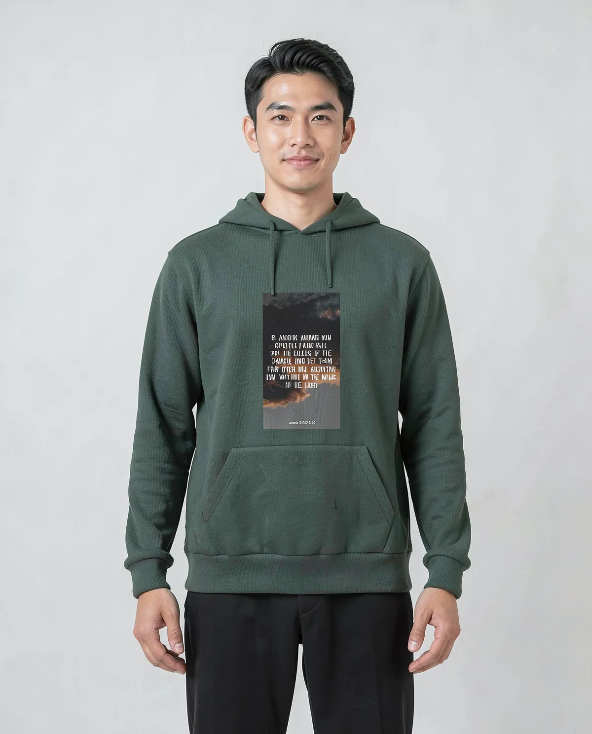 Green Organic Cotton Unisex Sweatshirt 0