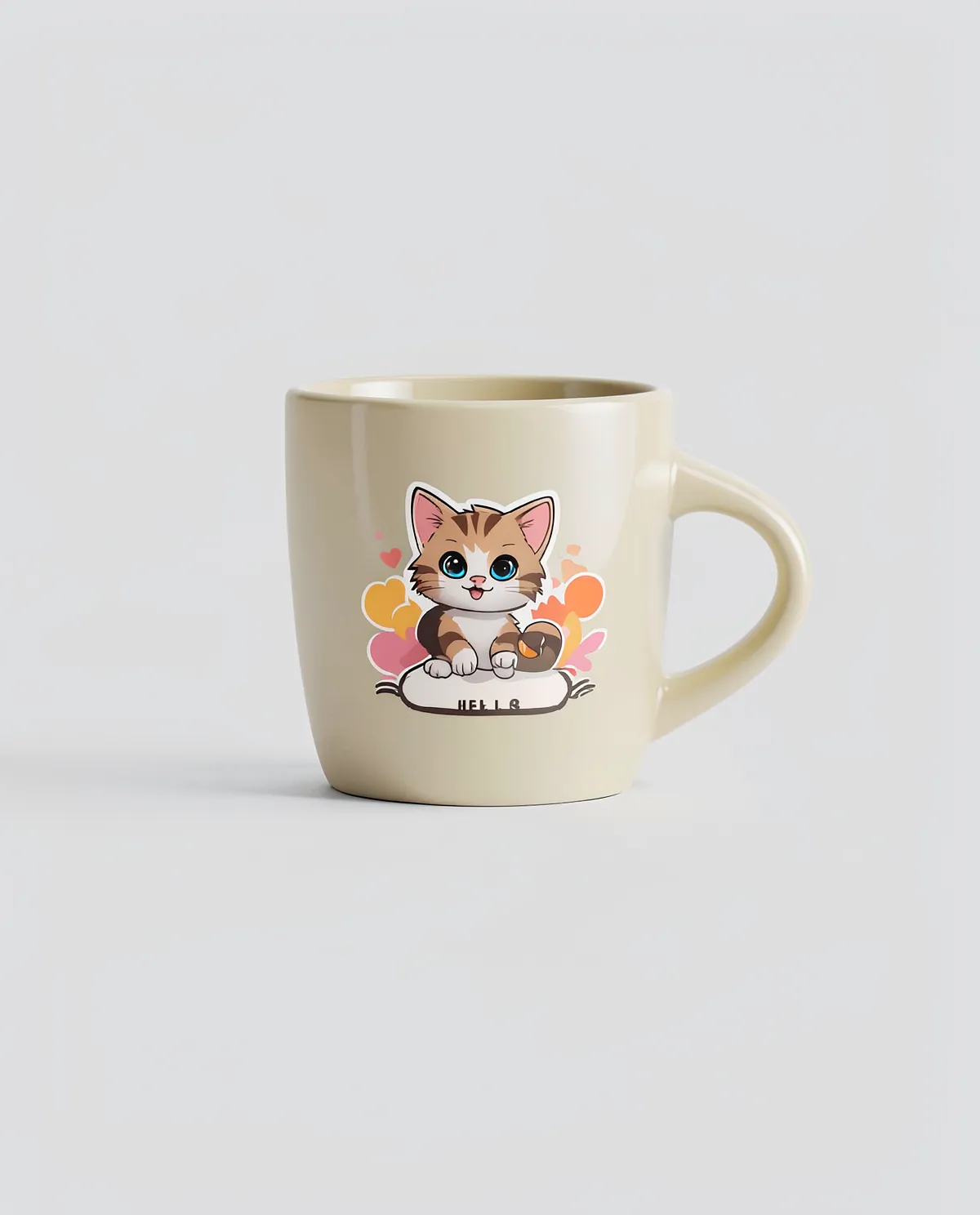 Matte Ceramic Mug with Glossy Interior Finish 0