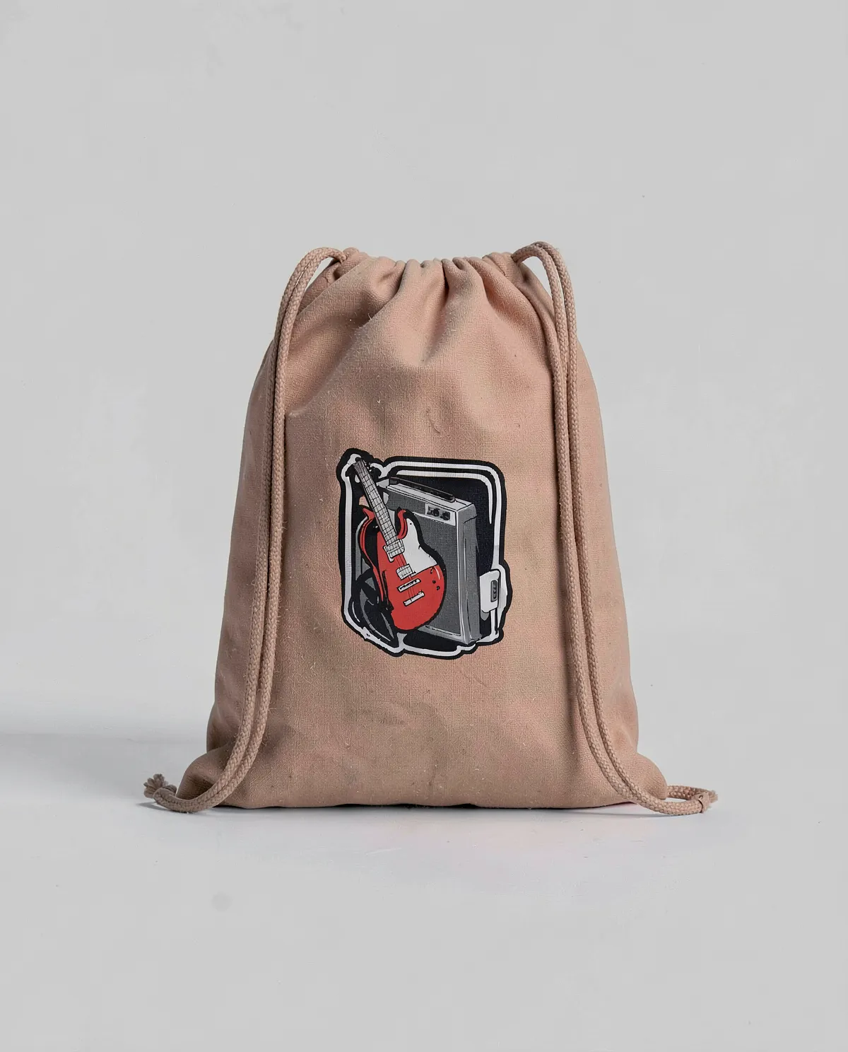 Customizable Drawstring Bag – Smooth Surface, Natural Closure 0