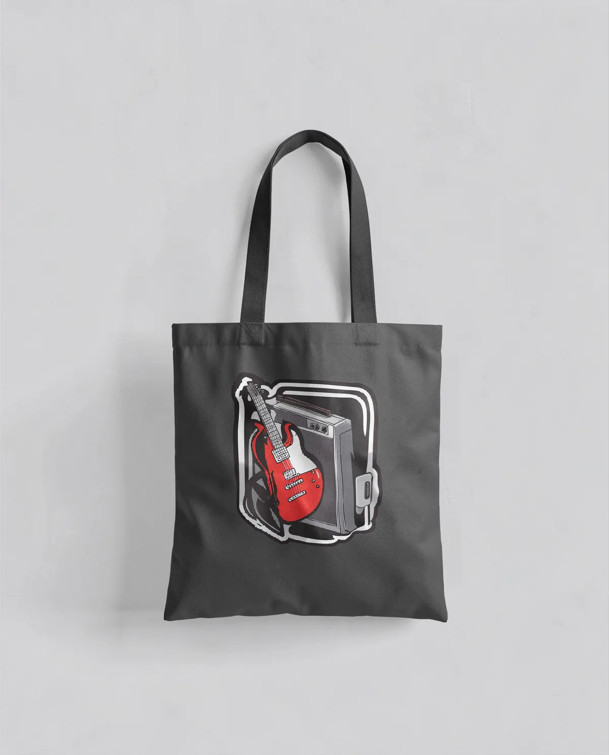 Cotton Tote Bag with Long Handles and Removable Label 0