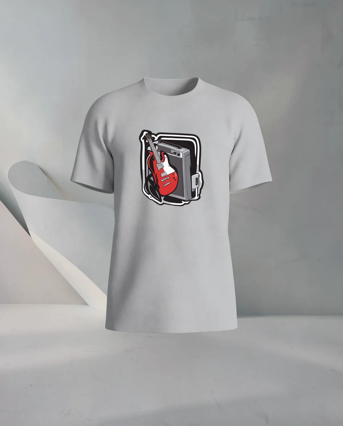 Grey Genderless Organic Cotton T Shirt 59