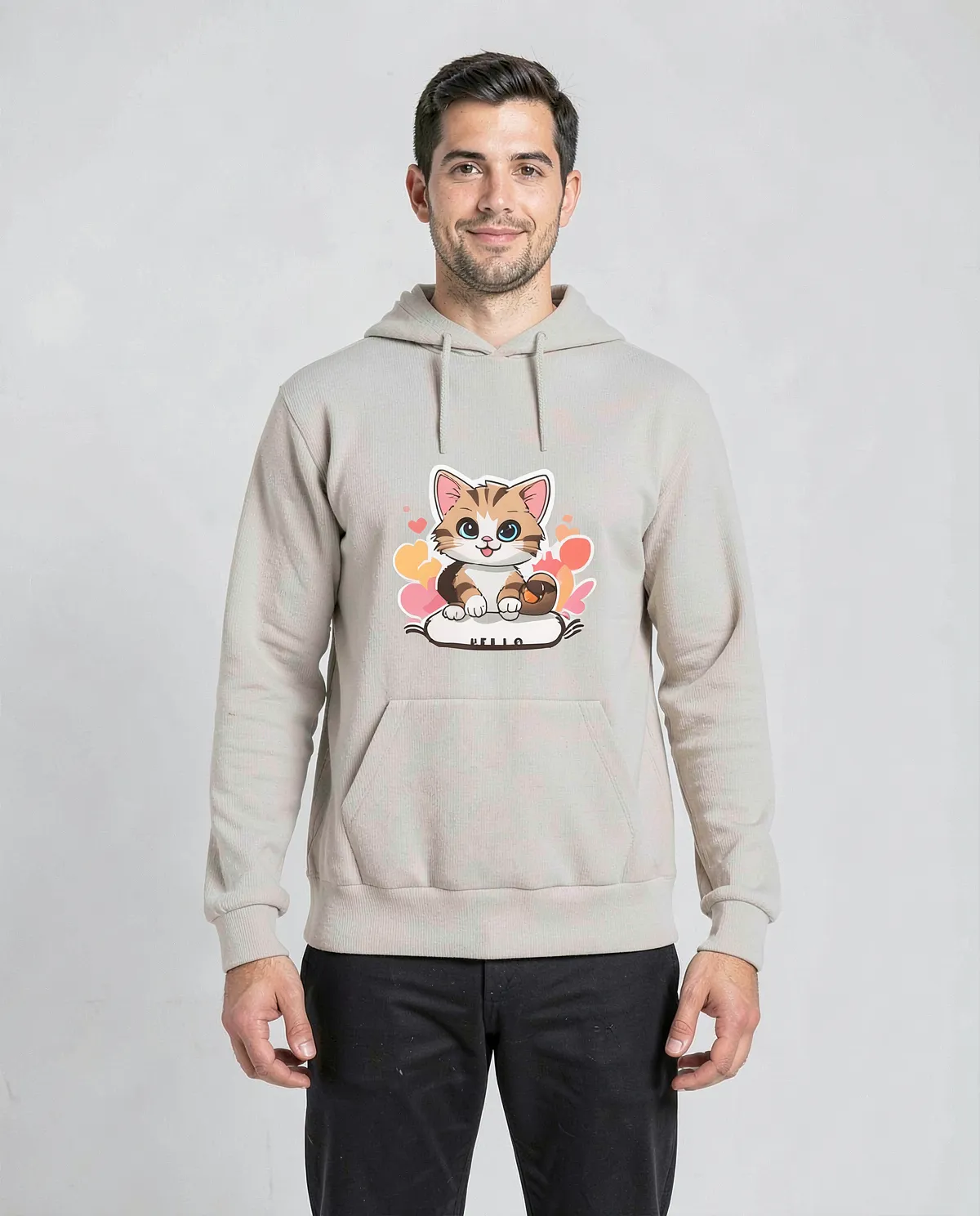 Cream Unisex Sweatshirt – 100% Cotton Comfort 0