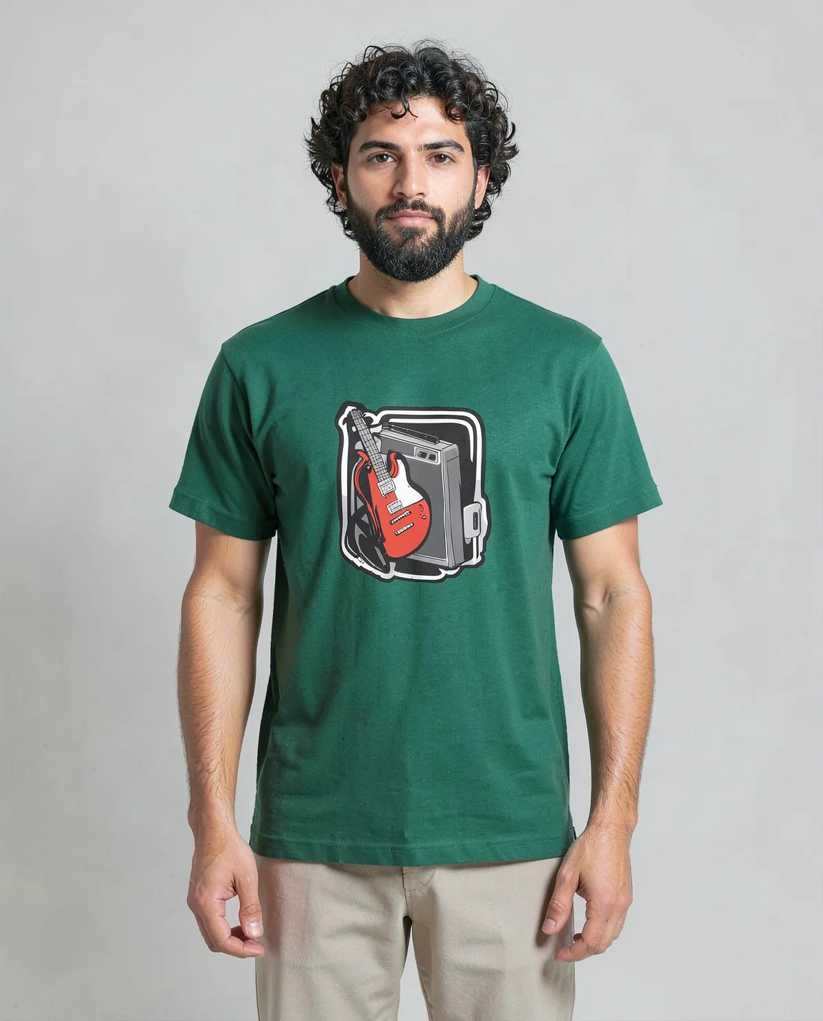 Green Organic Cotton T-Shirt, Modern Fit 0