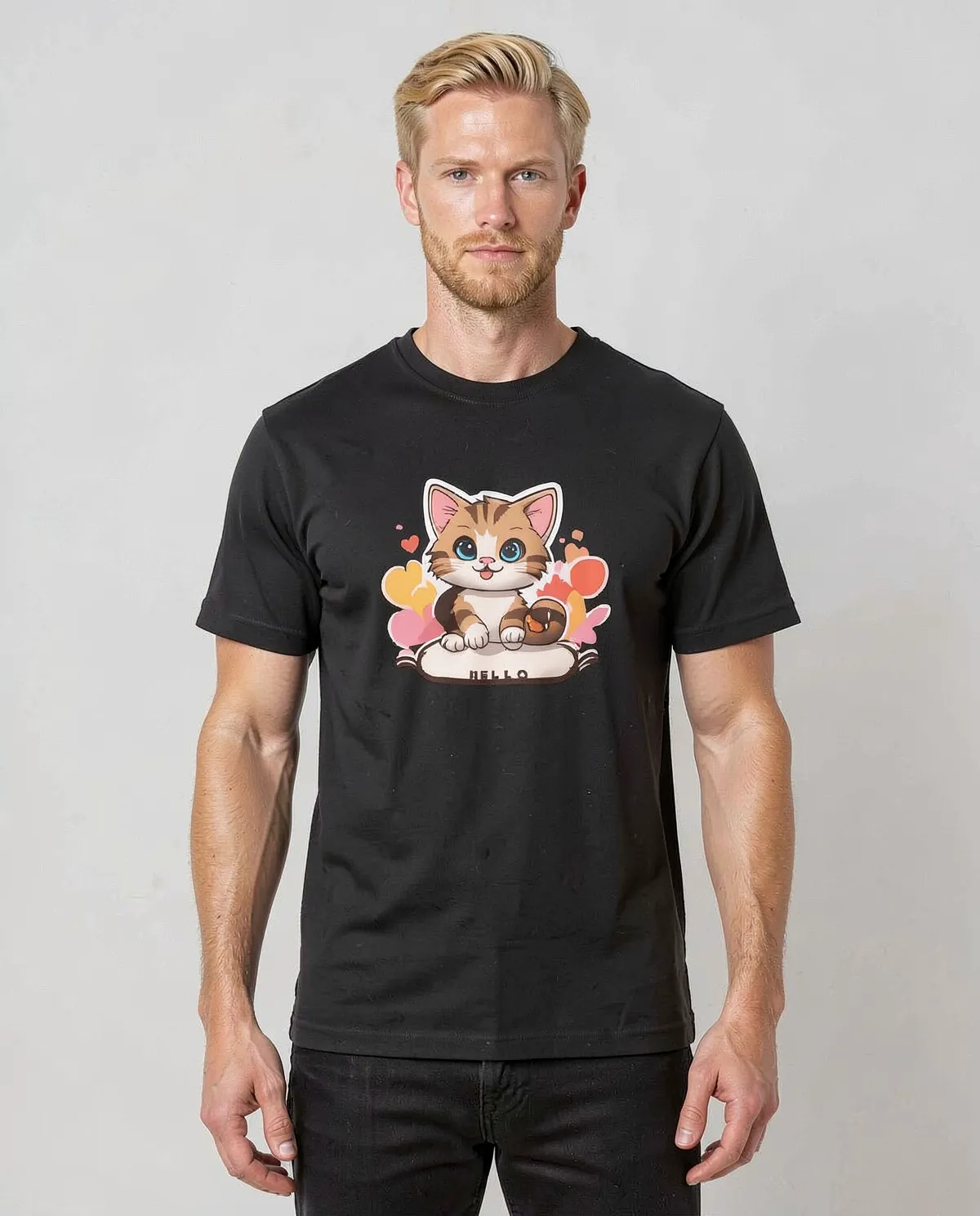 Black T-Shirt – Unisex, Modern Fit, Eco-Friendly Fabric 0