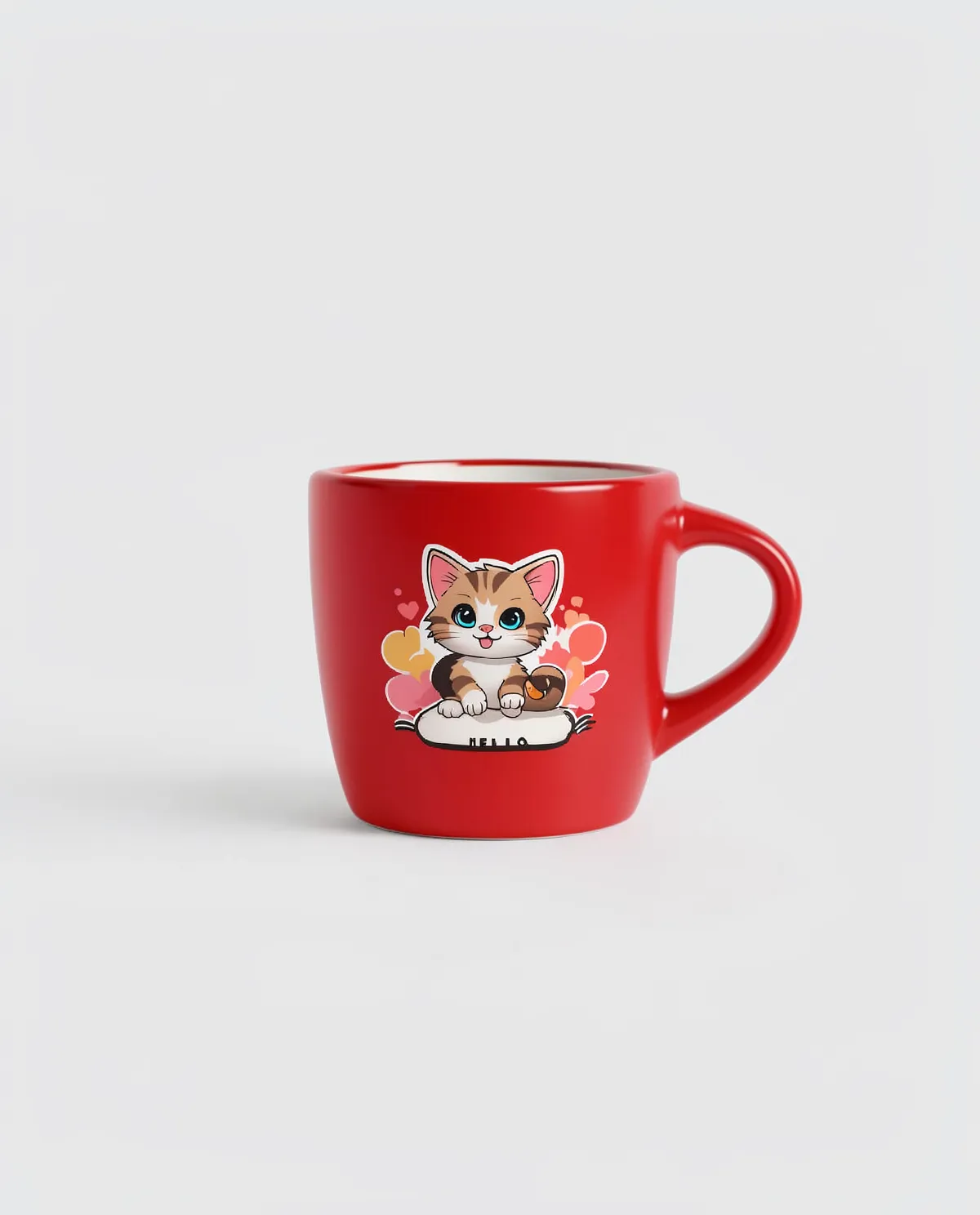 Ceramic Mug with Matte Exterior and Glossy Interior 0