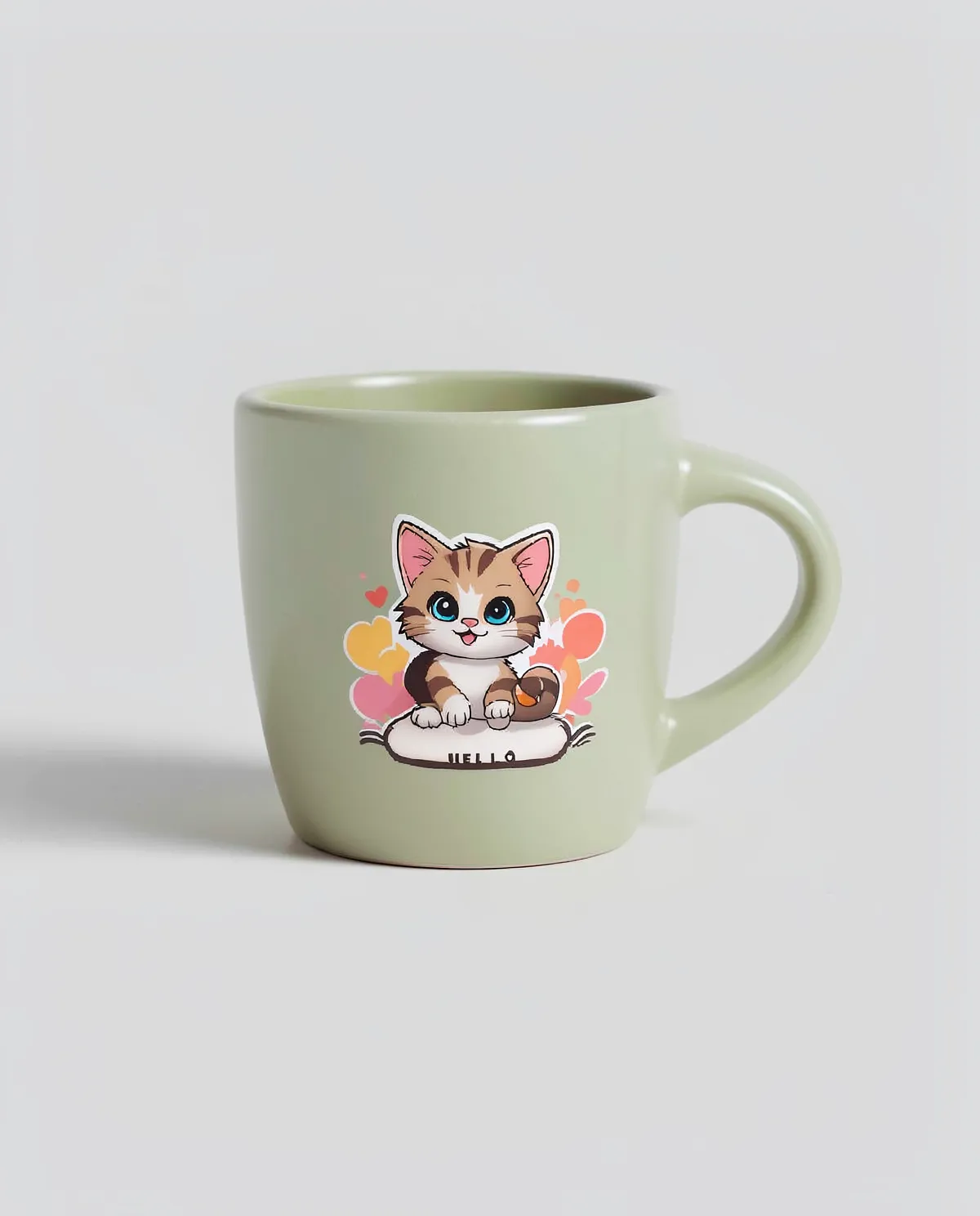 Premium Matte Ceramic Mug – Glossy Interior, Hot & Cold