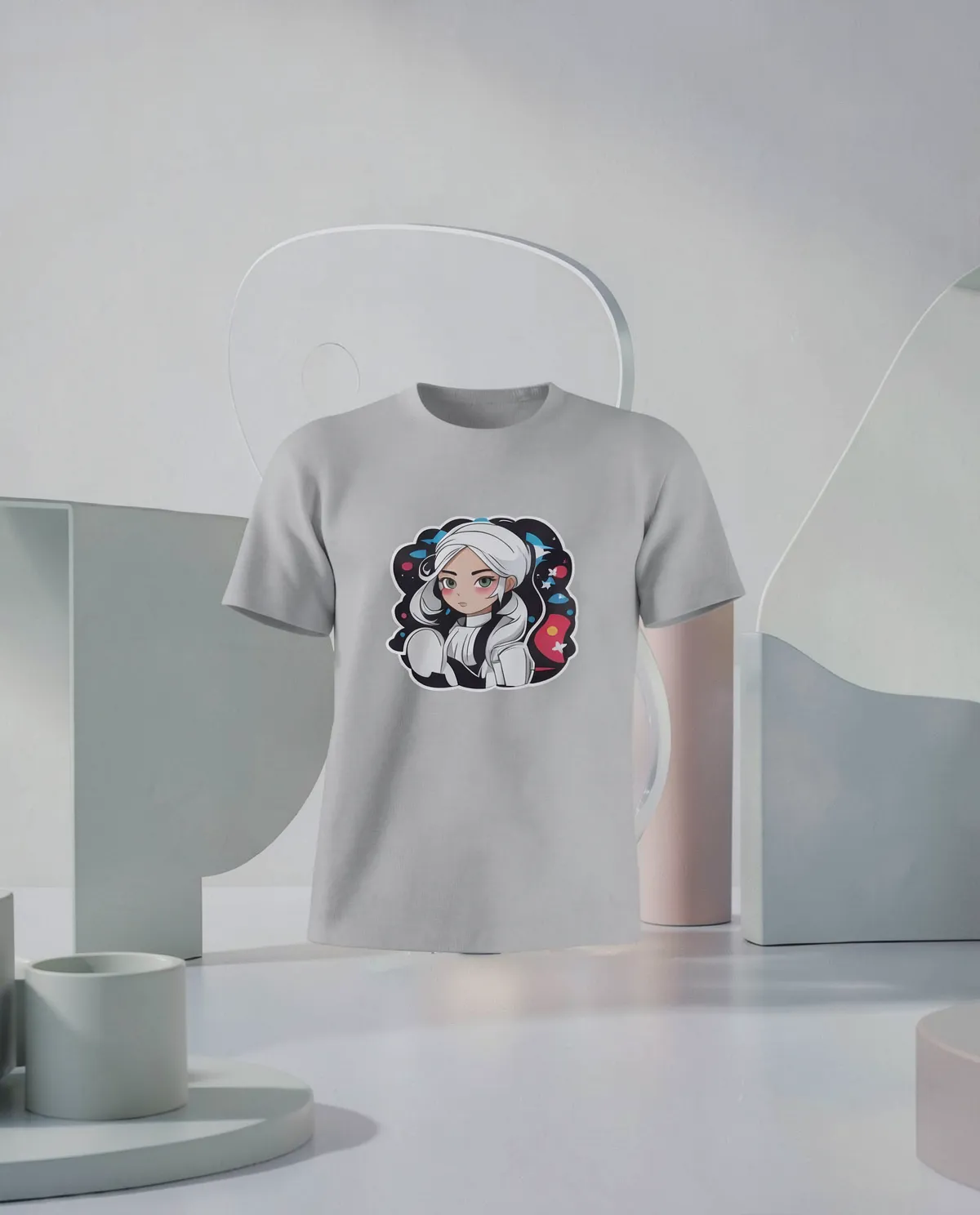 Gentle Grey Unisex Eco‑Cotton T-Shirt 59