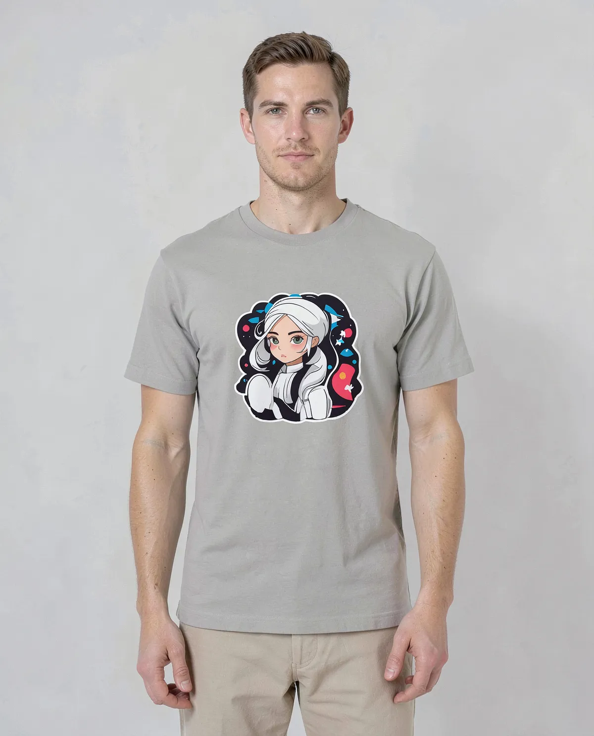 Gentle Grey Unisex Eco‑Cotton T-Shirt