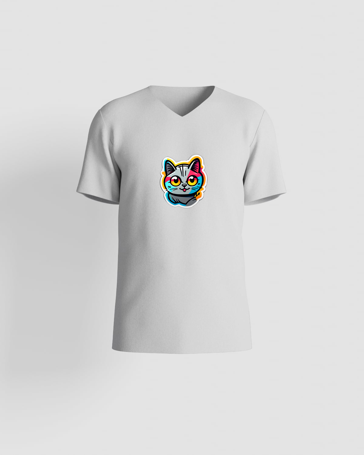 T-shirt, personnalisable, 100 % coton, Blanc