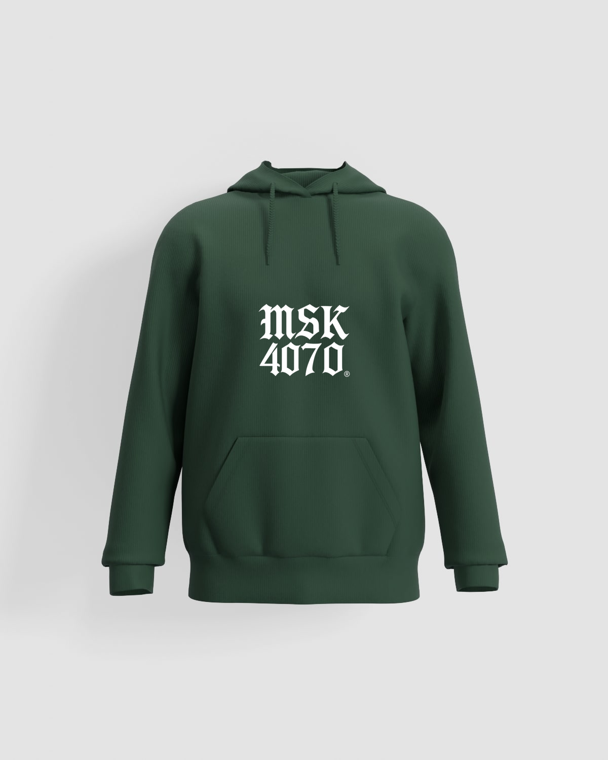 Sweat, personnalisable, 80 % coton, Vert