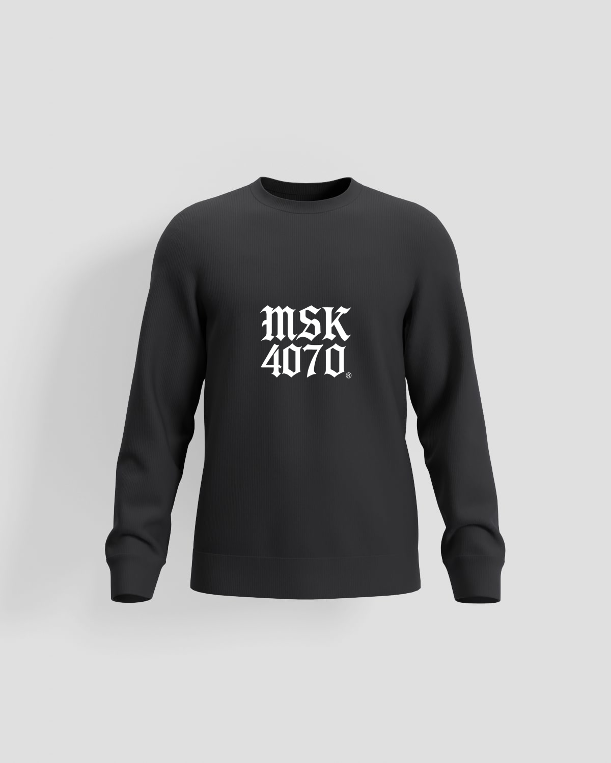 Sweat, personnalisable, 80 % coton, Noir