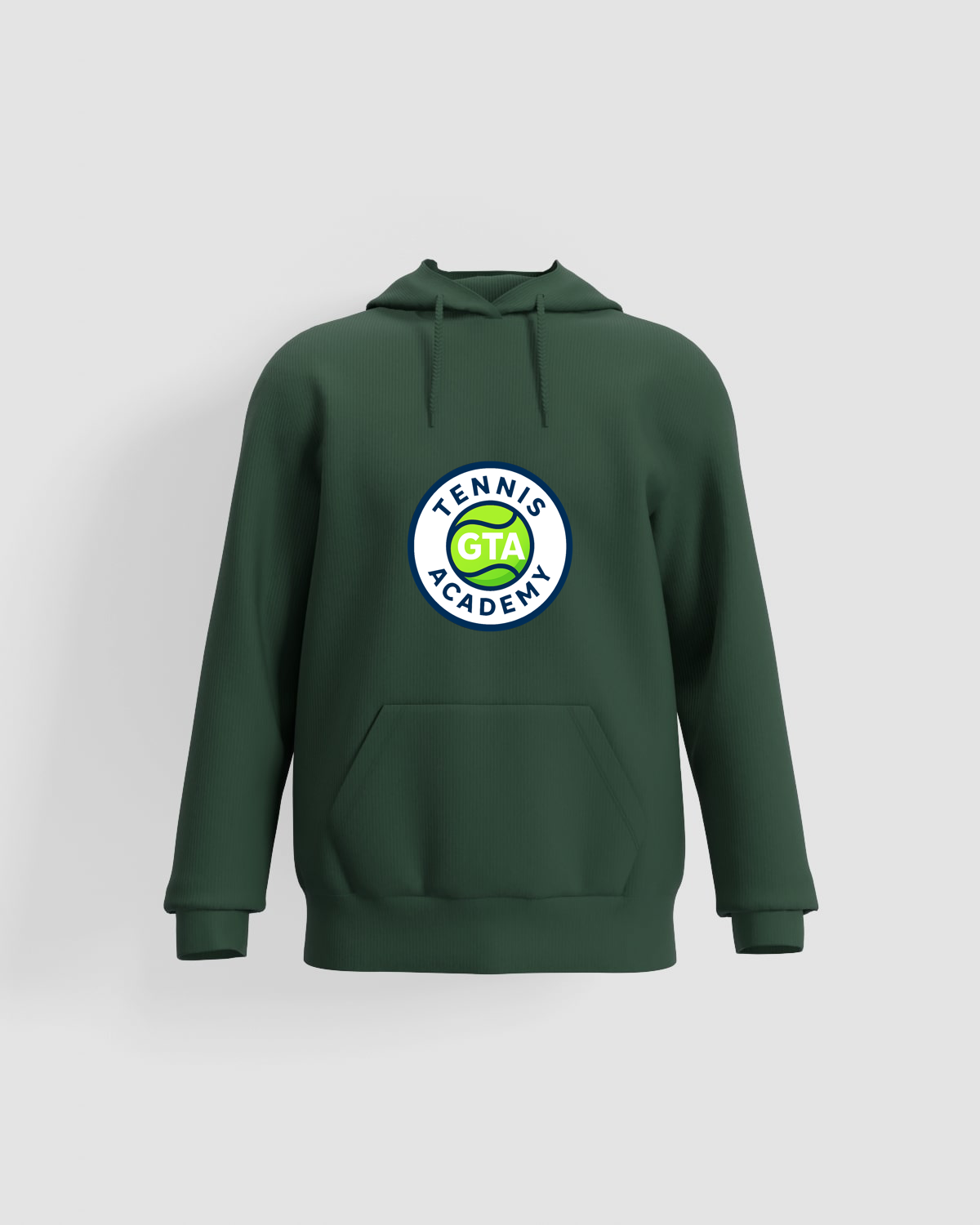 Felpa personalizzabile 80% cotone Verde